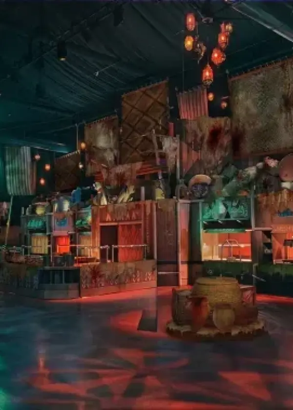 Le Buffet de l'horreur – Les Comptoirs d'Epidemaïs – Parc Astérix